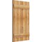 Ekena Millwork Joined Board-n-Batten Shutters, Rough Sawn Western Red Cedar, 21 1/2W x 36H, PR RBJ06S21X036RWR - alternate 2